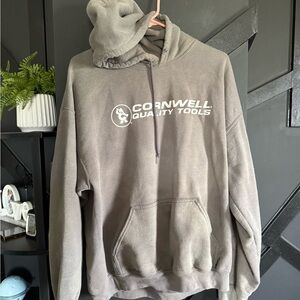 🎄Gildan Gray Sweatshirt Hoodie Casual Wear
